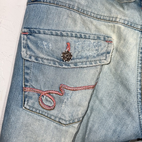 TRF Zara light washed straight cropped jeans. - Picture 9 of 14